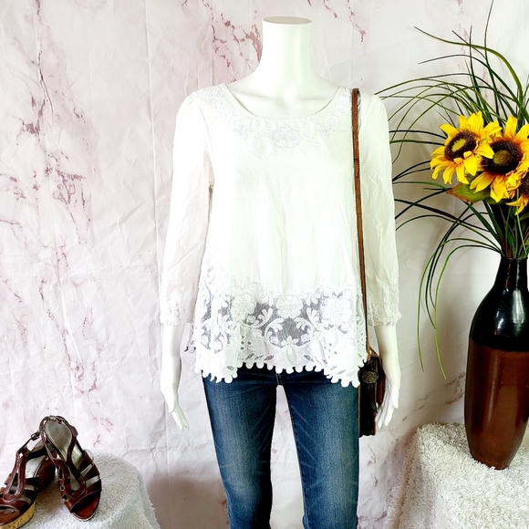 Anthropologie Maeve Lavinia Blouse - Picture 3 of 12